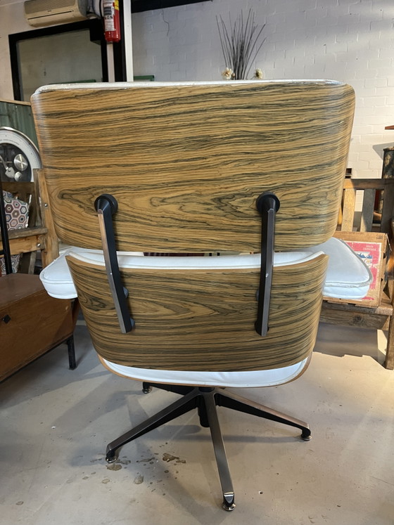 Eames Lounge Chair Vitra/Herman Miller Replica – Stoelen / fauteuils, Leather, Metal (photo 7 of 12)