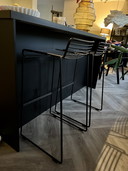 2x HAY HEE Barhocker schwarz 75cm