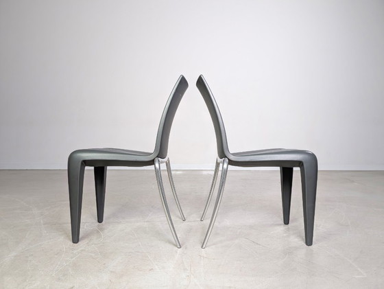 Image 1 of 2er Set Original Louis 20 Stühle Vitra Phillipe Starck 1990er Design