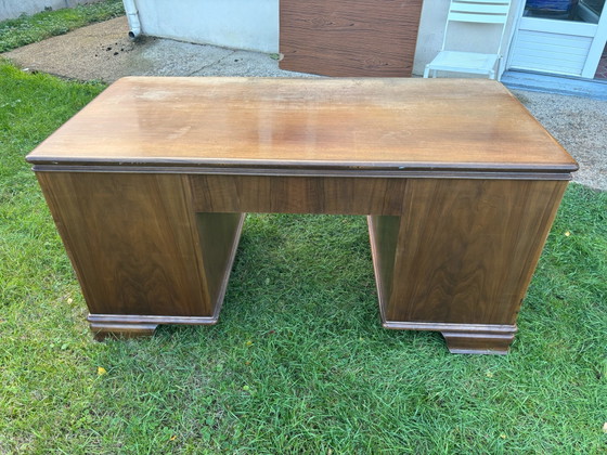 Scrivania Art Déco WK Möbel, Scrivanie, Legno, Marrone (foto 5 di 11)
