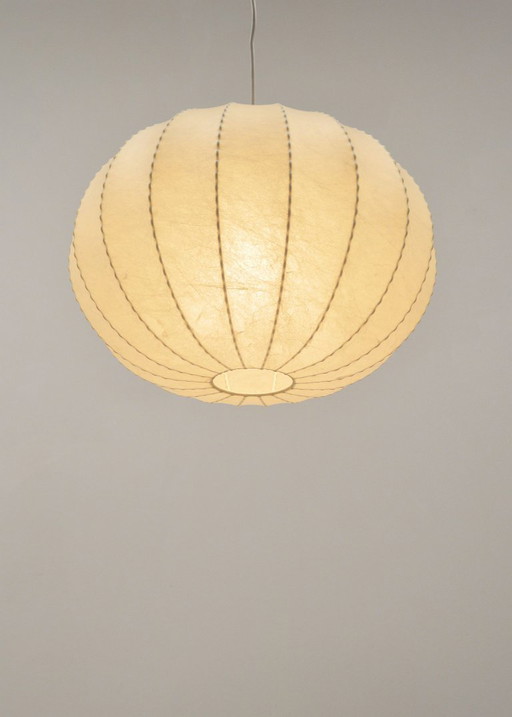 Vintage cocoon hanglamp van Goldkant Leuchten, jaren '60