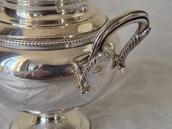 Image 1 of Juego de té de plata de ley