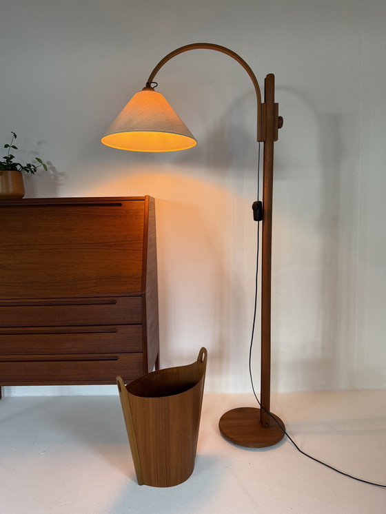 Image 1 of Lampada da terra vintage regolabile 'Archea', Domus '80