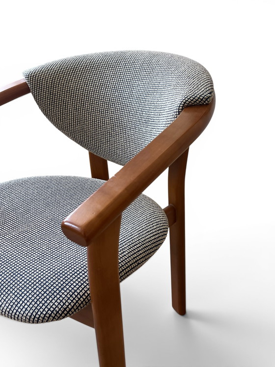 Image 1 of 4x Esszimmer Stuhl Chair - Danish Design - Mid Century - Massiv Holz
