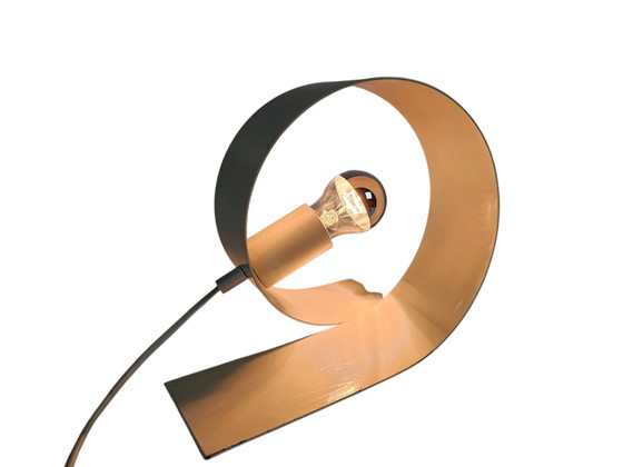 Image 1 of Massive - Made in Belgium - Looping lamp - table lamp - white lacquered - 90's