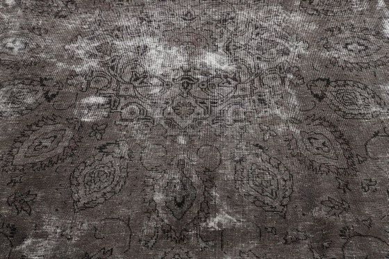 Image 1 of Tapis d'art vintage noué à la main 272x354