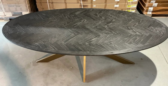 Image 1 of Dining Table Richmond Interiors Blackbone 230