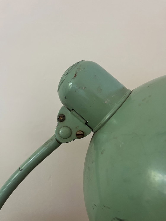 Image 1 of Kaiser idell - Lampada da tavolo Christian dell 6556v - rara verde menta