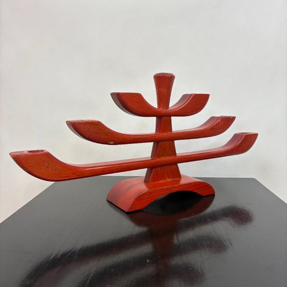 Image 1 of Vintage scandinavian candlestick - 1960s