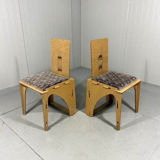 Dietmar Brodt Klappstühle Loreleydesign Deutschland – eetkamerstoelen, Velvet, Wood (photo 2 of 22)