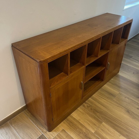 Image 1 of Eiken dressoir uit de naoorlogse/reconstructieperiode, 1940/50