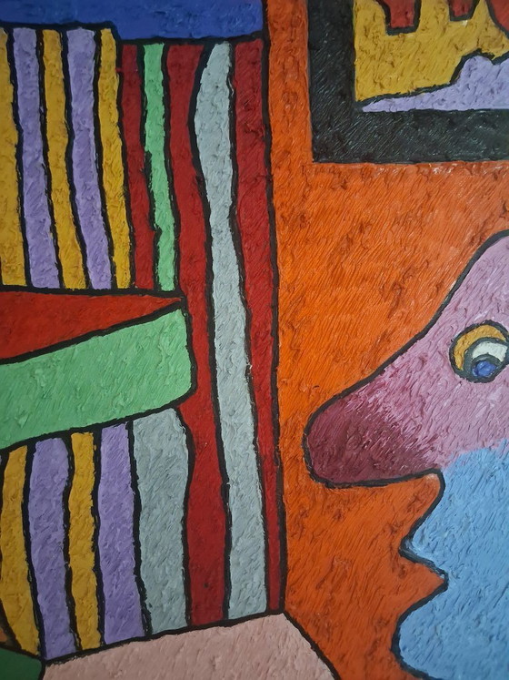 Colignon Diptych 2 Oil Paintings – Paintings & Drawings, Canvas (photo 4 of 5)