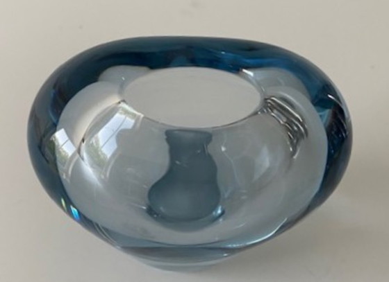 Image 1 of Holmegaard Denmark 2 beautiful "Minuet" vases Per Lutken