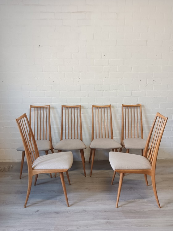 Image 1 of 6 chaises design vintage