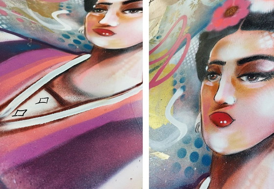 Image 1 of YOUTHONE - Madalena Carmen Frida Kahlo - Tela d'artista