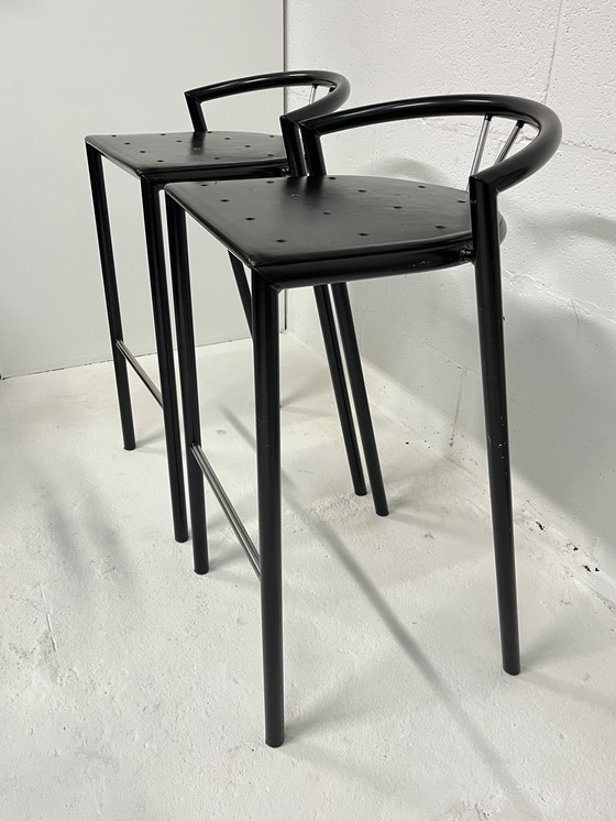 Image 1 of 3X Postmodern Bar Stools Bent Krogh, Magnus Olesen