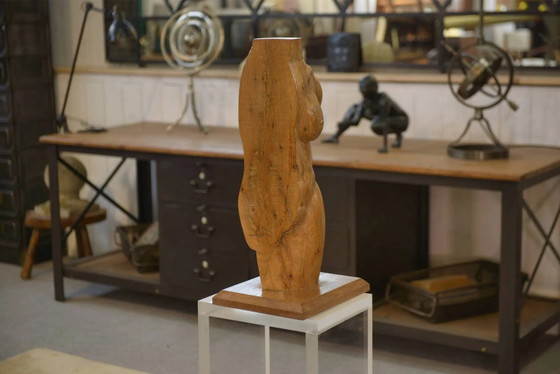 Sculture di nudo in rovere anni '60 – Mid Century Modern (photo 4 of 8)