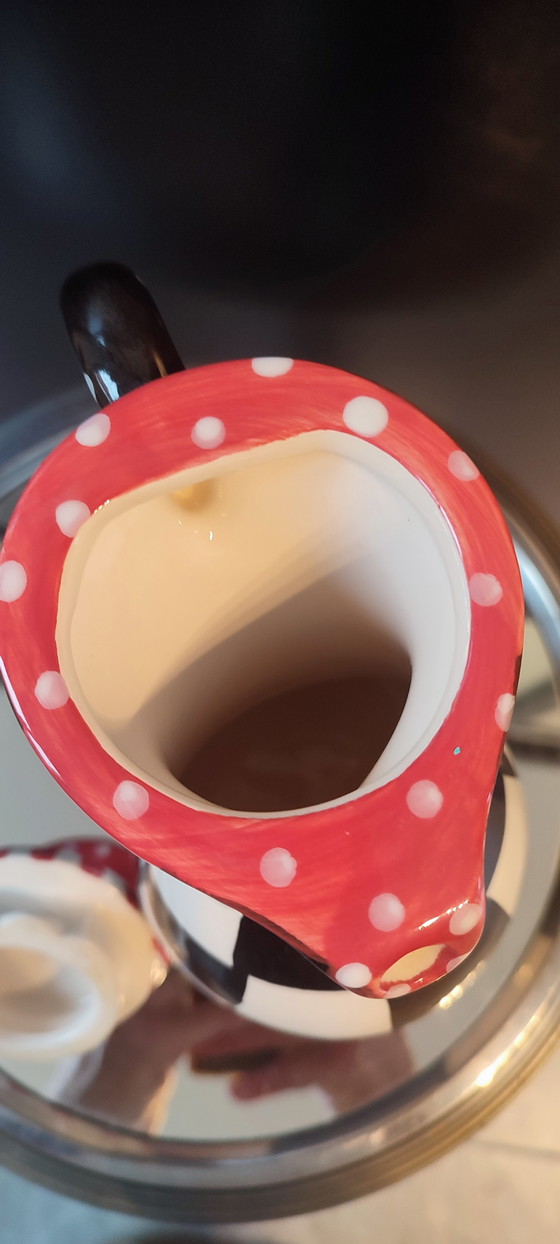 Image 1 of Jameson & Taylor teapot. Rare "cartoon" workshop piece