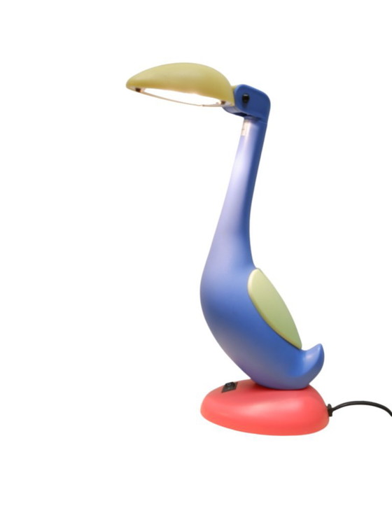 Lampada da tavolo pinguino vintage, anni '80 – Lampade per bambini, Plastica (photo 2 of 6)