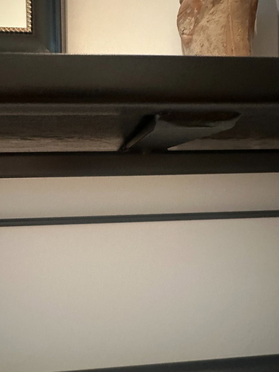 Image 1 of Heavy 'aged' mirror wandtafel