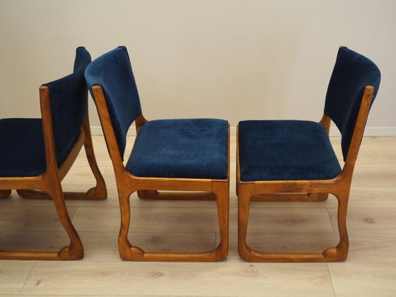 Image 1 of Set of four beech chairs, Danish design, 1950s, designer: Holger Jacobsen, manufacturer: Fritz Hansen