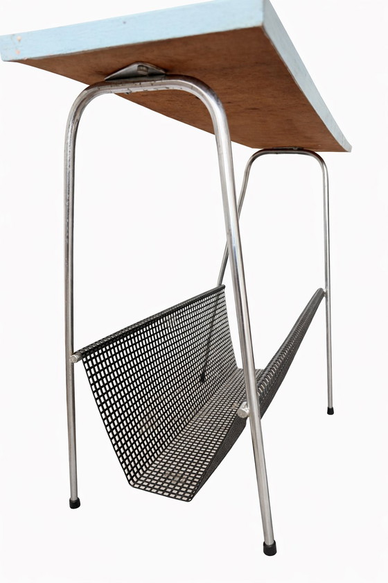 Image 1 of Mesa auxiliar de lectura Pilastro de los años 50 Tjerk Reijenga