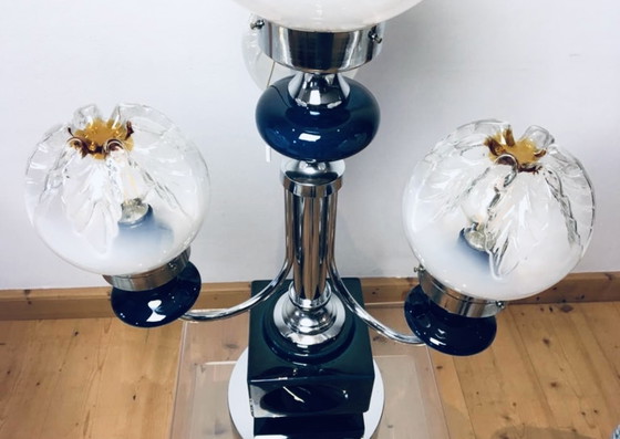 Image 1 of Large Carlo Nason Mazegga Table Lamp, , Italy, 1960s