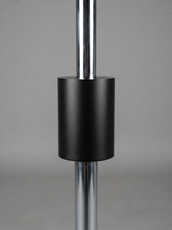 Lampada ad Arco Vintage Gepo Amsterdam – Bianco E Cromo – Anni '70 – Lampade da terra, Metal (photo 6 of 6)
