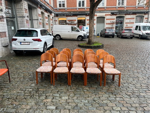 15 Teakholzstühle, Dyrlund