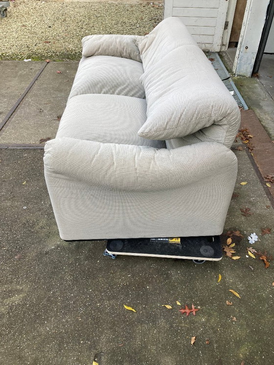 Image 1 of Set unico Maralunga originale di Vico Magistretti per Cassina, 1985