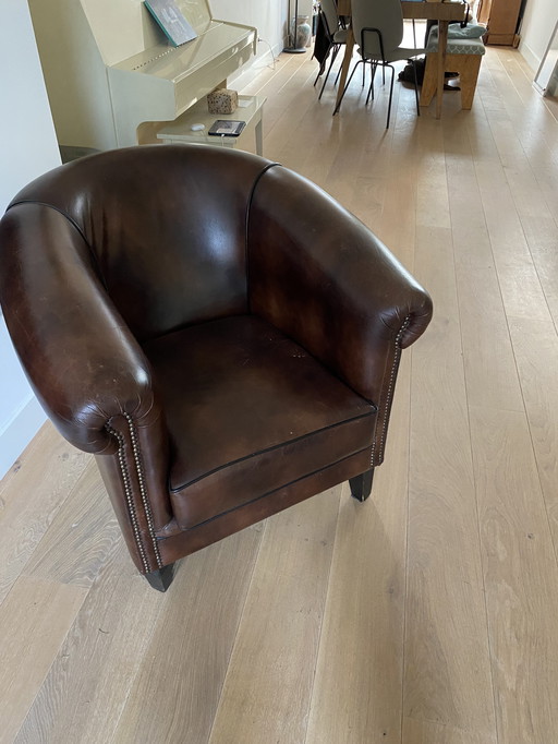 Leren Retro Fauteuils 