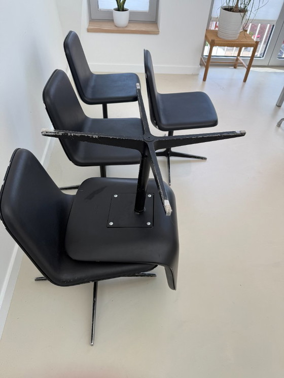 Image 1 of 5× sedie girevoli in MDF Italia "FU09" - rara tiratura limitata (2003) - PREZZO DI SERIE