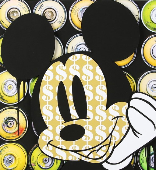 Allen, Ben - Paint Cans Mickey - Deluxe - Giclée - handsigned - e.a.