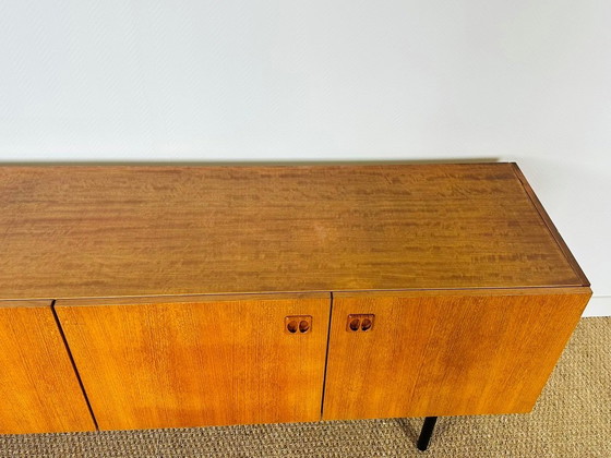 Image 1 of Minimalist Scandinavian teak sideboard, 1960