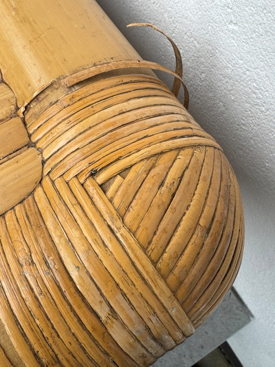 Vintage Bamboe Salontafel – Rattan, Bamboo (photo 4 of 11)
