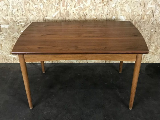 Image 1 of 60s 70s Oak Teak Dining Table Danish Modern Design Denmark 60s