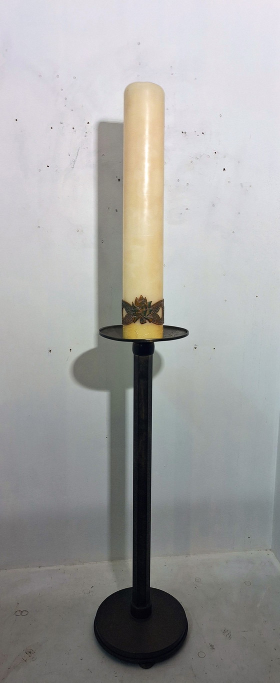 Image 1 of Kerkkandelaar 1920 messing