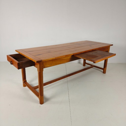 French farmhouse table from the late 19th century – fully restored