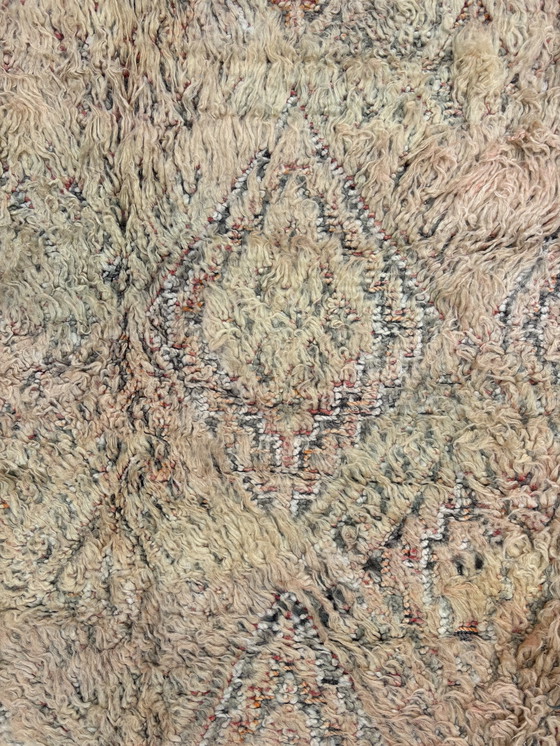 Image 1 of Marokkaans Berber Vintage Boujad Wollen Vloerkleed