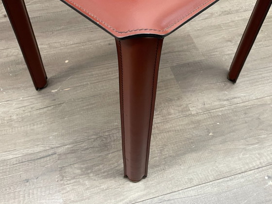 Image 1 of Ensemble de 2 tabourets De Couro du Brésil