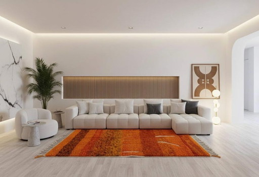 Tapis Marocain en Laine Naturelle 300cmx200cm