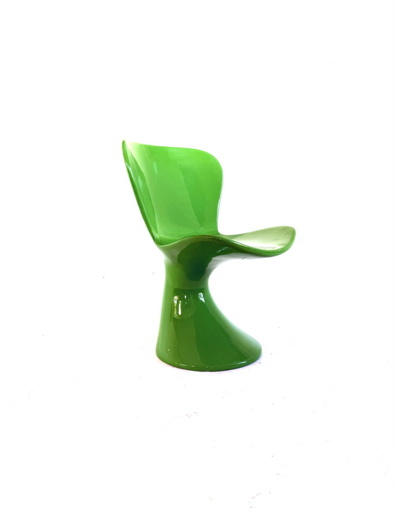 Poltrona scultorea vintage in stile Space Age, anni '80 – Poltrone, Fiberglass, Plastic (photo 8 of 8)