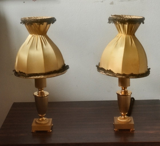 Image 1 of Hollywood Regency Style Table Lamps