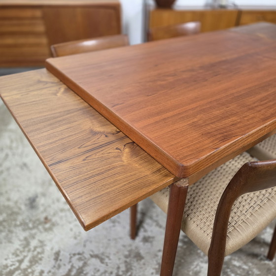 Image 1 of Henning Kjaernulf, Vejle vintage 1960s extendable table