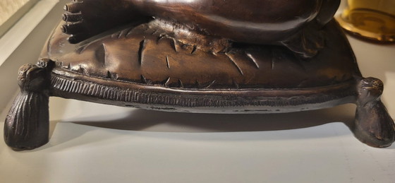 Bronze Praying Girl Morning Prayer M. Moreau Sculpture – Mathurin Moreau (photo 5 of 11)