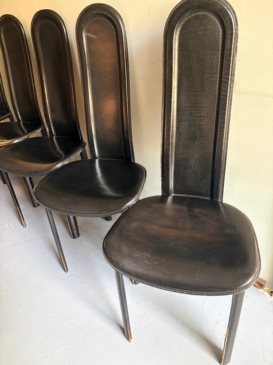 6 Cattelan Italia Sedie da pranzo – Pelle, Metallo (photo 2 of 7)