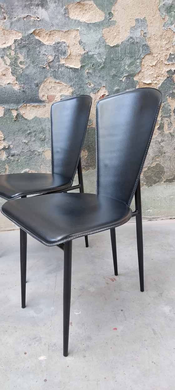 Image 1 of Esszimmerstühle im postmodernen italienischen Design