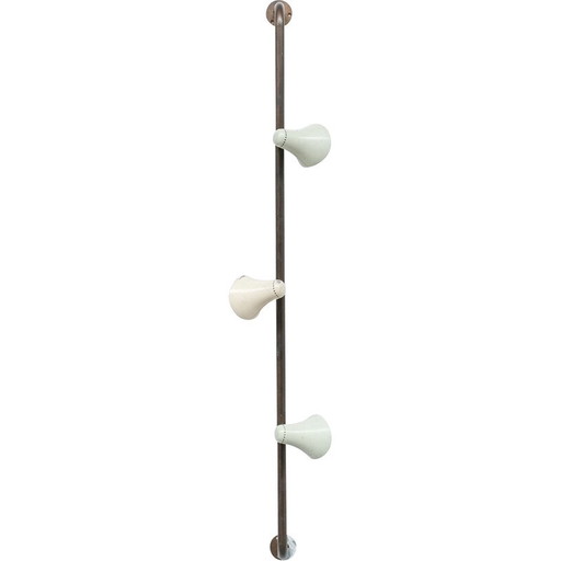 Vintage brass wall lamp, Italy 1960