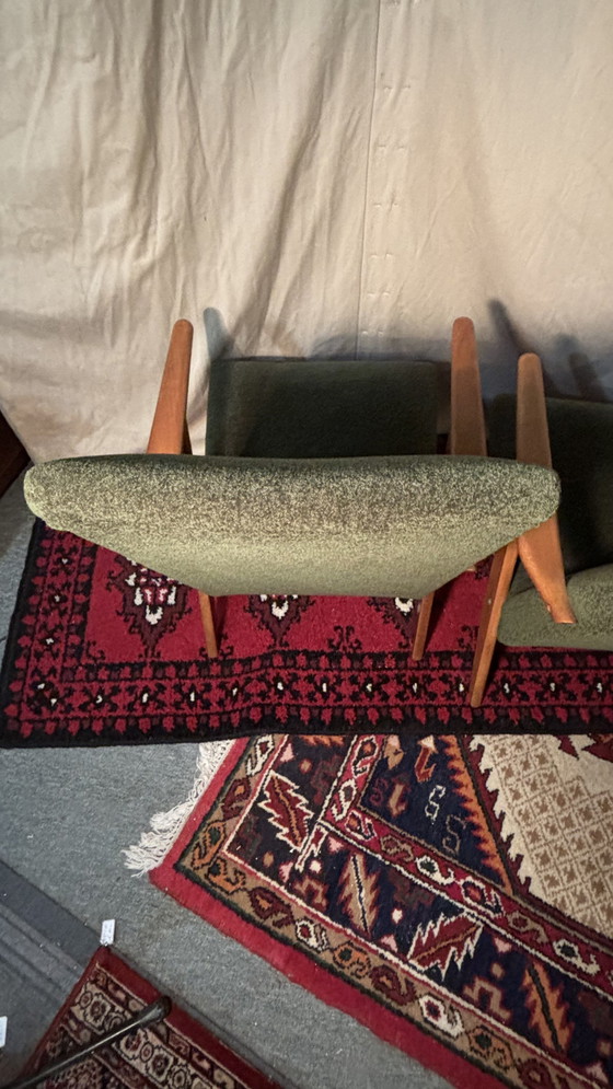 Image 1 of Mid-century Deens design dames en heren fauteuil 