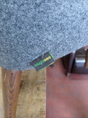 NaughtOne Hush sofa, yellow/gray